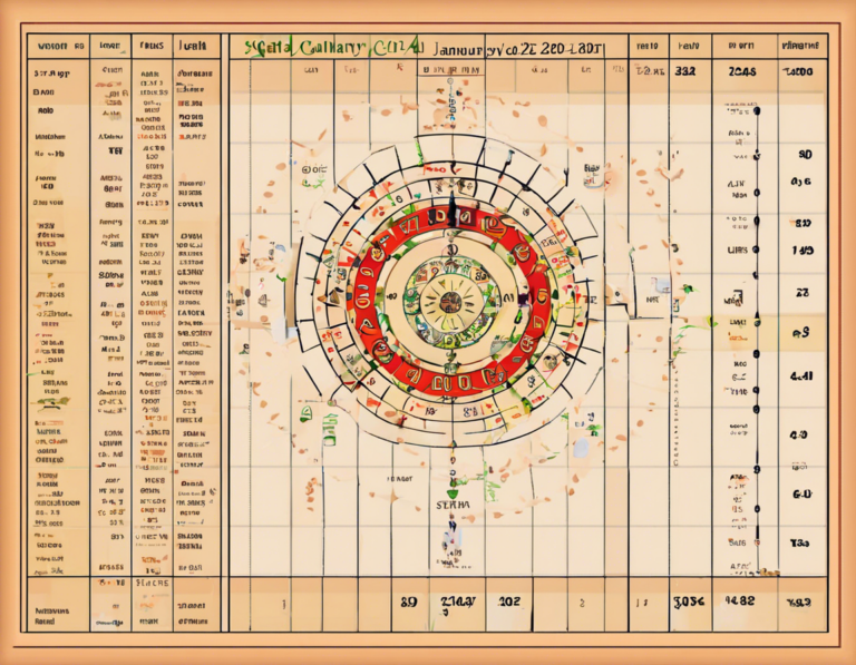 Exploring the Satta Chart: January 2024 Insights