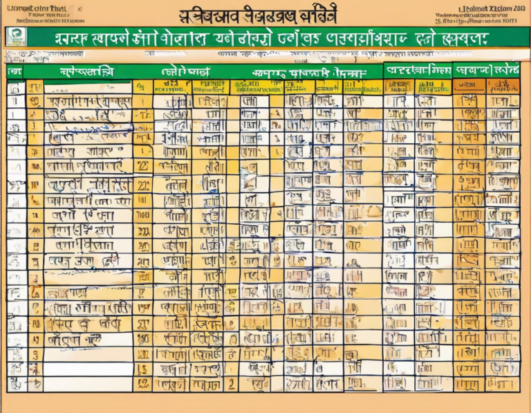 Up Board Class 12 Date Sheet 2024 Revealed!